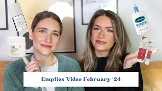 Empties February 2024 | Products We've Used Up