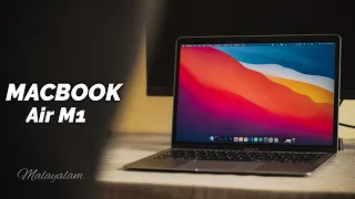 MacBook Air M1 For Content Creation || Detailed Review in Malayalam !! Worth the money ???