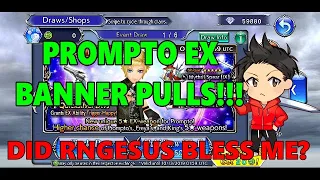 DISSIDIA FINAL FANTASY OPERA OMNIA: PROMPTO EX BANNER PULLS