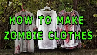 DIY: How To Make Zombie Clothes