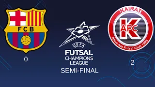 Barcelona VS Kairat SEMI-FINAL!! UEFA FUTSAL CHAMPIONS LEAGUE REVIEW