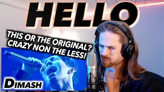 Dimash Qudaibergen - Hello (Singer 2018) FIRST REACTION! (CRAZY NON THE LESS!!!)