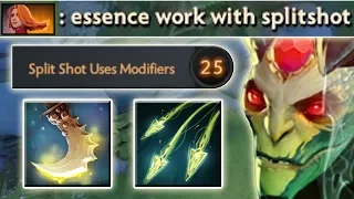 4 Targets Essence Shift Agility Steal [Split Shot Uses Modifiers] Dota 2 Ability Draft