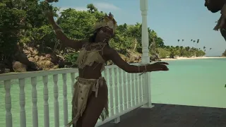 The ancestral Taino dance at Cayo Levantado Resort