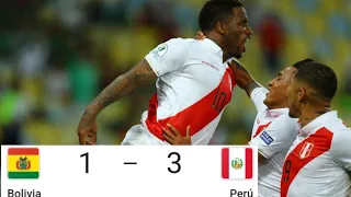 Perú Vs Bolivia 3_1 Copa america Brasil 2019_ resumen completo