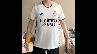 unboxing - Real Madrid 2023/24 home shirt