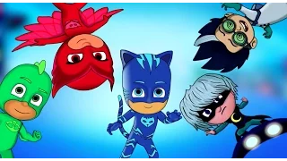 Герои в масках семья пальчиков на английском. Песня про пальчики PJ Masks