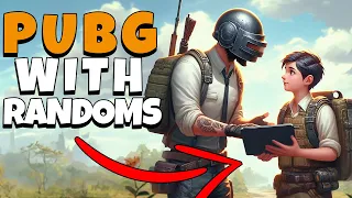 the RANDOMS CARRY in SQUADS! PUBG Console XBOX PS5 PS4