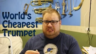The World's Cheapest Trumpet | Unboxing and Review | Bach's Badinerie number 2