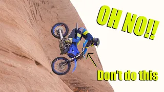 How Not to CRASH on Steep Downhills!