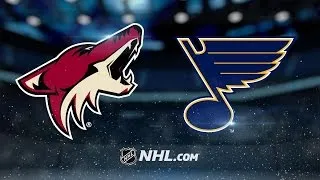 Schwartz, Allen lead Blues past Coyotes, 4-1