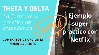 Theta y Delta en opciones  la forma mas practica de entenderlos