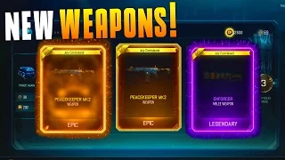 I GOT THE PEACEKEEPER MK2 & THE ENFORCER! (New Melee Weapons & Guns Supply Drop Opening)