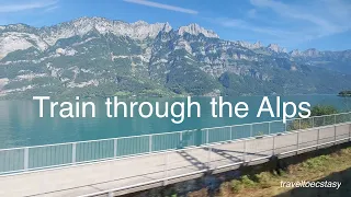 By train from Switzerland to Austria through the Alps