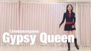 Gypsy Queen Line Dance Tutorial  l Improver l 집시 퀸 라인댄스 설명영상ㅣ라인댄스퀸