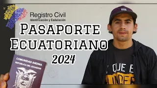 Cómo sacar CITA para el PASAPORTE ECUATORIANO 🧳