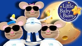 Three Blind Mice | Nursery Rhymes for Babies by LittleBabyBum - ABCs and 123s