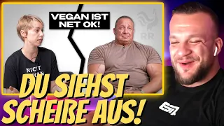 Wie Markus Rühl die Militante Veganerin zerstören müsste! William Niewiara Live Reaktion