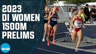 Women's 1500m prelim - 2023 NCAA Outdoor Track and Field East Preliminary (Heat 1)