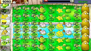 Plants vs Zombies | Last Stand endless 6 I Team Gatling pea vs all Zombies FULL HD 1080p 60hz