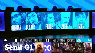 EG vs C9 - Game 1 | Semi Final LCS 2022 Lock In Playoffs | Cloud 9 vs Evil Geniuses G1 full game