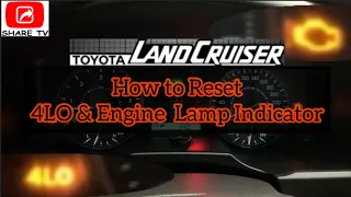 How to Reset Check Engine in a Toyota Landcruiser @sharetvph