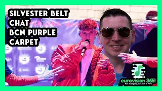 Silvester Belt Purple Carpet Chat Barcelona BCN Eurovision Pre Party