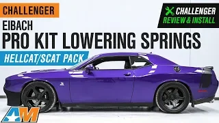 2015-2019 Challenger Eibach Pro Kit Lowering Springs (Scat Pack & Hellcat) Review & Install