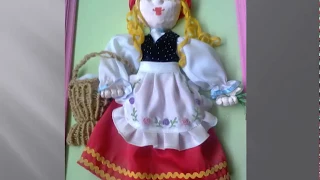 Куклы папье-маше своими руками.Making dolls papier-mache