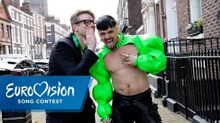 Käärijä vs. Stefan in der Nicht-Lachen-Challenge | Alles Eurovision | ESC 2023 | NDR