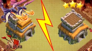 Th7 Vs Th8 war Attack strategy 2020! Th7 Dragon Attack strategy- clash of clans