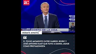 El tenso momento entre Gabriel Boric y José Antonio Kast que tuvo a Daniel Jadue como protagonista