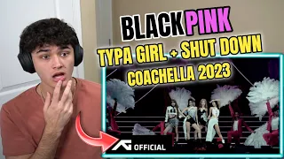 BLACKPINK - ‘Typa Girl’ + 'Shut Down' Live at Coachella 2023 REACTION!