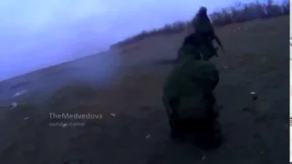 Ополченцы ДНР Рязань Обстрел Новобранцев   Donetsk militias firing on newcomers  Украина  Новости  С