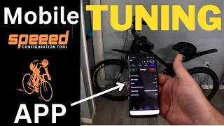 EMTB Bafang Ultra Motor Mobile App Tuning and Chain Adjustment