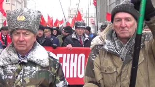 23.02.2017 г. Марш В честь дня создания Красной Армии и ВМФ.