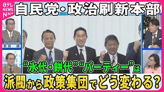 【どう変わる？】自民党の政治刷新本部が中間とりまとめ案  派閥解消で「政策集団」に  カネと人事からの決別は  伊藤惇夫×若狭勝【深層NEWS】