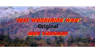 "Just Wondering Why" Original Blues Song By Joey Vaughan "World Blues Attack" PRS
