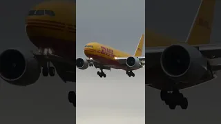 Great GE90 Engine Noise - DHL 777F #shorts