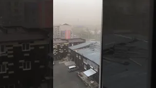 Крышу сносит с магазина "Домолюкс" в Чите