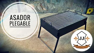 Como Hacer Un Asador PLEGABLE o Parrilla - DIY - Tutorial