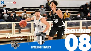 Homsley, Brown lead Hamburg over Trento! | Round 8, Highlights | 7DAYS EuroCup