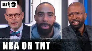 Mike Conley wins the 2023-24 Twyman-Stokes Teammate of the Year award 👏 | NBA on TNT