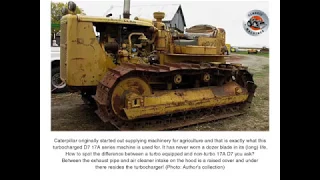 Classic Tractors: history of Caterpillar's D7 crawler