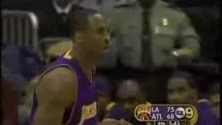 Kobe gets MVP chants in Atlanta vs the Hawks