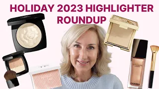 HOLIDAY 2023 LUXURY HIGHLIGHTER ROUNDUP | CHANEL, CHANTECAILLE, TOM FORD -WHICH ONE IS MY FAVORITE?