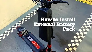 How To: Battery Installation on 10X with Battery Pouch