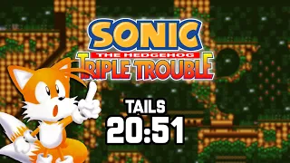 [WR] Sonic Triple Trouble - Tails speedrun in 20:51