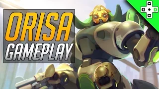 Orisa Gameplay - NEW OVERWATCH HERO!