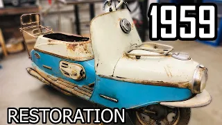 Restoration 1959s Cezeta 501 - Part 1